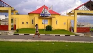 A building in Akwa Ibom State Polytechnic