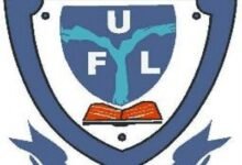 The logo of Federal University Lokoja