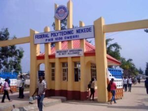 A picture of the Federal Polytechnic Nekede