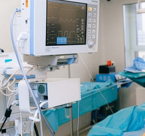 Medical Equipment on an Operation Room