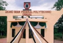 Akanu Ibiam Fed Poly Admissions list for ND Full-time 2021/2022